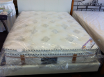 Premium pocket spring with wave foam euro pillow top king-single mattress