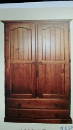 2 door 2 drawer 900W wardrobe