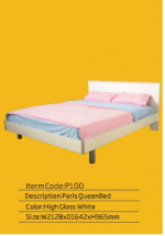 Paris double bed