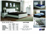 BE-503 Victor pu leather bed