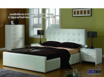 BE-515 Eva pu leather bed