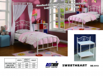 BE-913 Sweetheart metal bed