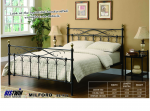 BE-926 Milford metal bed