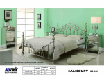 BE-937 Salisbury metal bed